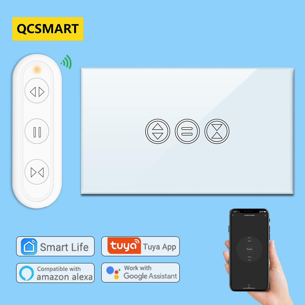 Universal Remote Smart Home - Tuya Smart Life Gordijnschakelaar Afstandsbediening Rolluik