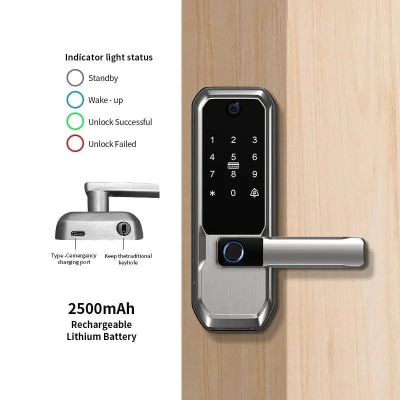 Tuya WiFi Smart Deurvergrendel - Smart Home Door Lock recensie en prijs