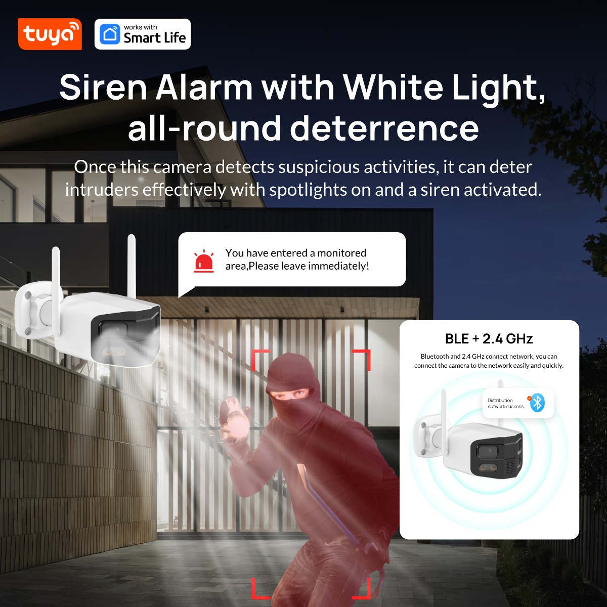 Tuya Smart 4MP 2.5K Dubbele Le - Smart Home Camera Ezviz recensie en prijs