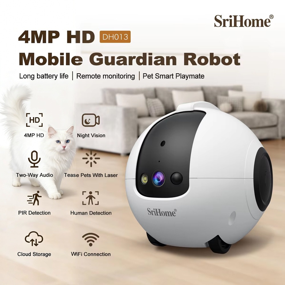 Srihome 4MP Mobiele Intelligen - Smart Home Camera Ezviz recensie en prijs