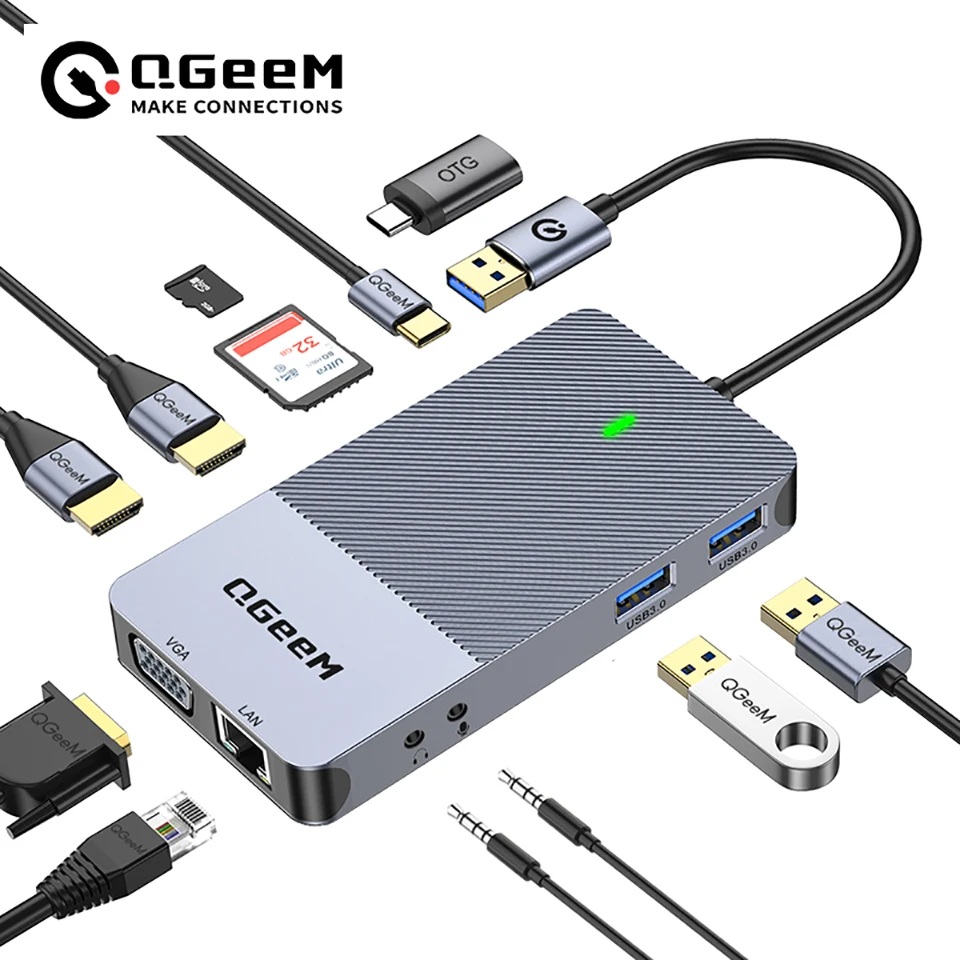 QGeeM USB 3.0 dockingstation,  - Smart Home Hub 2 recensie en prijs