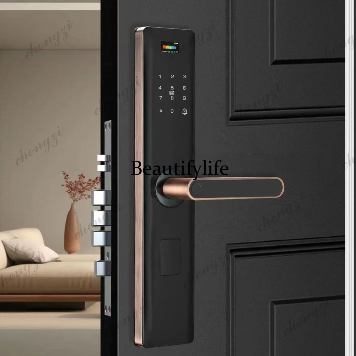 Graffiti vingerafdrukslot, sli - Smart Home Door Lock recensie en prijs
