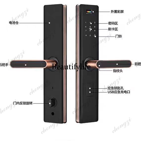 Graffiti vingerafdrukslot, sli - Smart Home Door Lock recensie en prijs