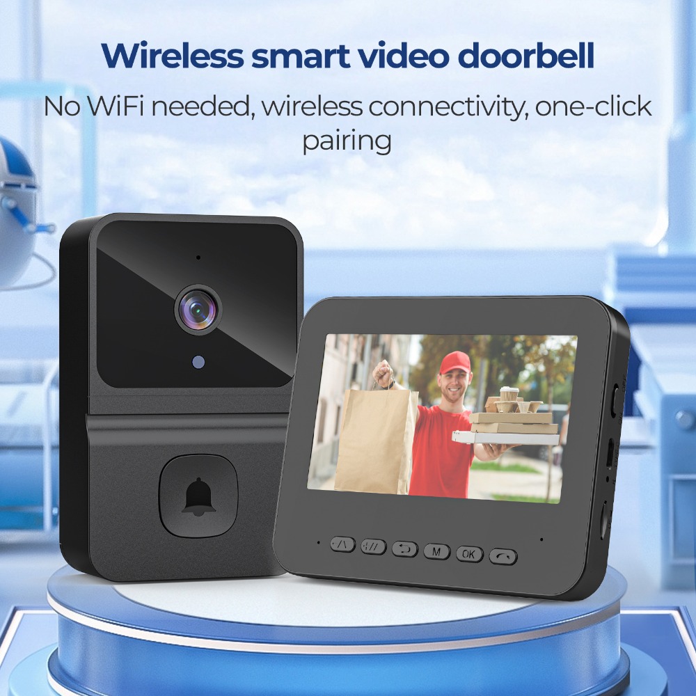 Draadloze slimme videodeurbel  - Smart Home Video recensie en prijs