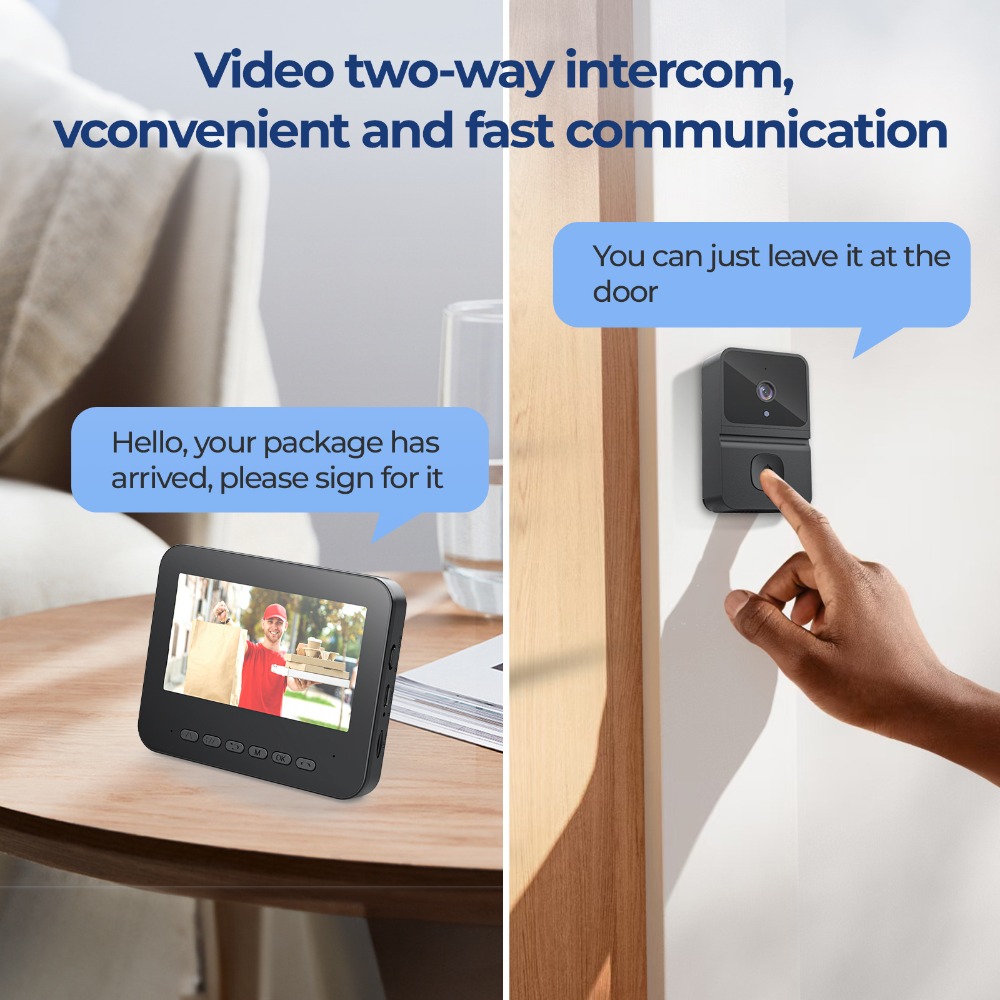 Draadloze slimme videodeurbel  - Smart Home Video recensie en prijs